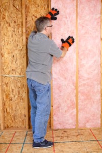 installing insulation