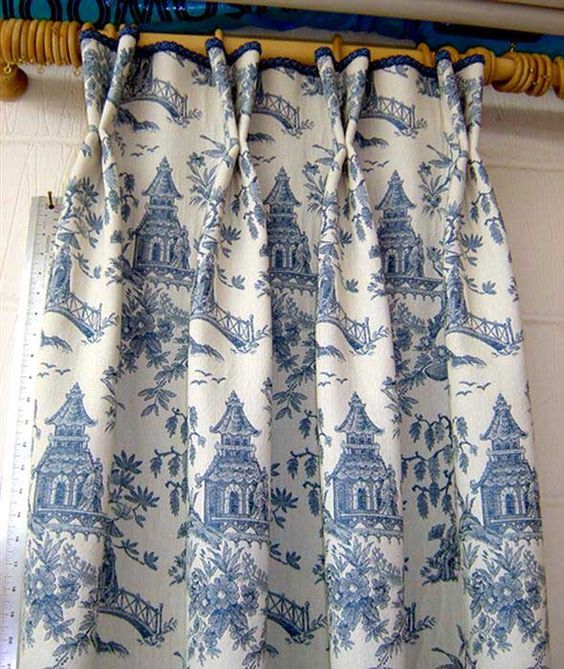 double pleat curtains
