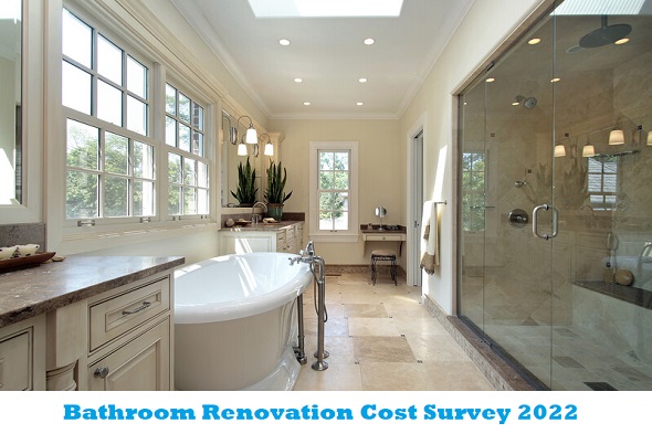 Bathroom Renovation Cost Survey 2022