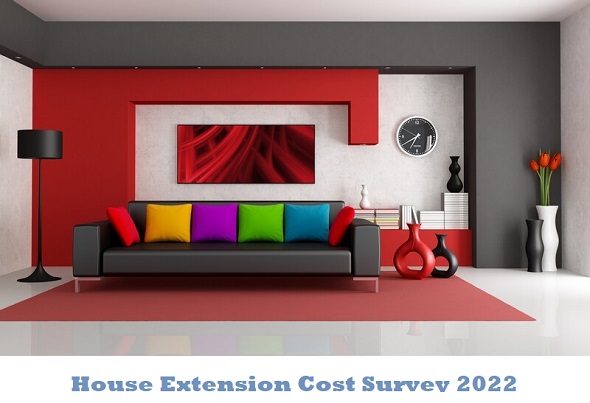 house extension cost survey 2022
