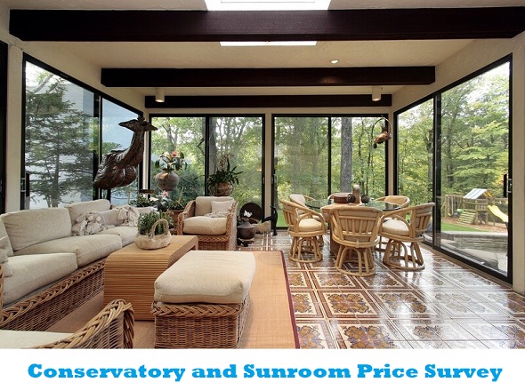 conservatory and sunroom price survey