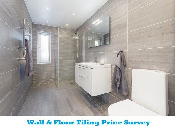 wall and floor Tiling Price Survey